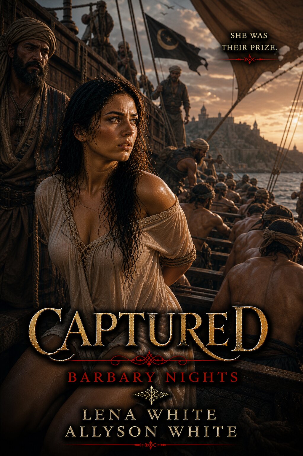 Captured book cover